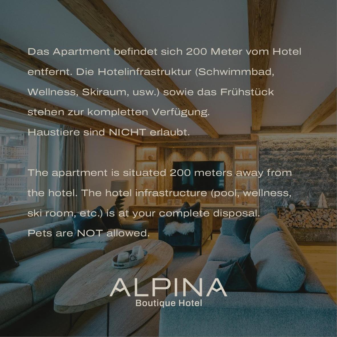 Seven Alpina Boutique Hotel Klosters-Serneus Exterior foto