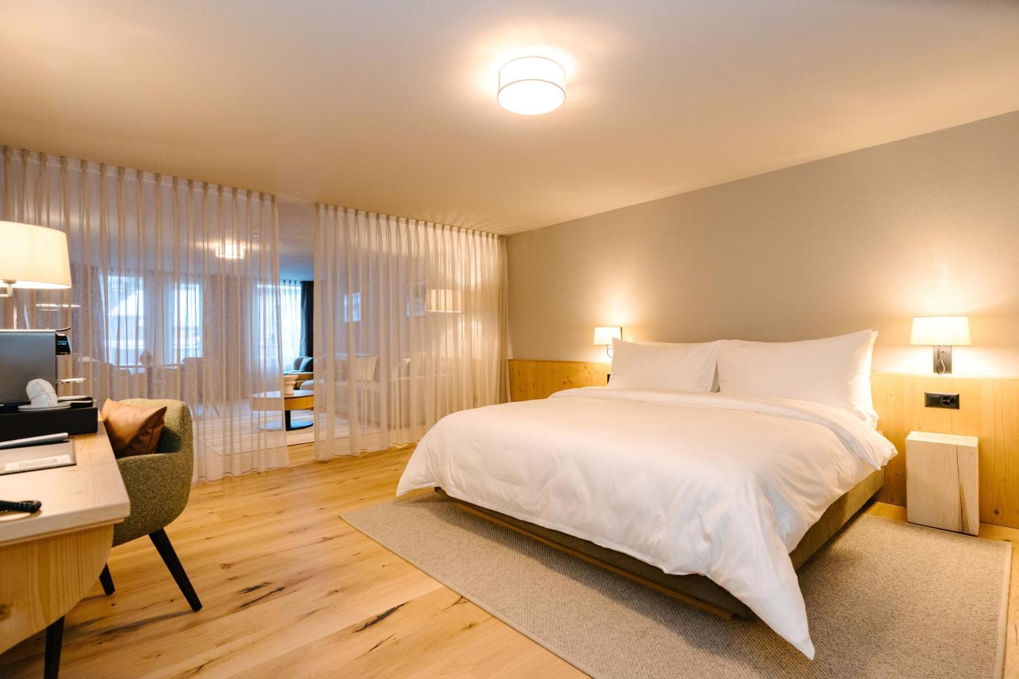 Seven Alpina Boutique Hotel Klosters-Serneus Quarto foto