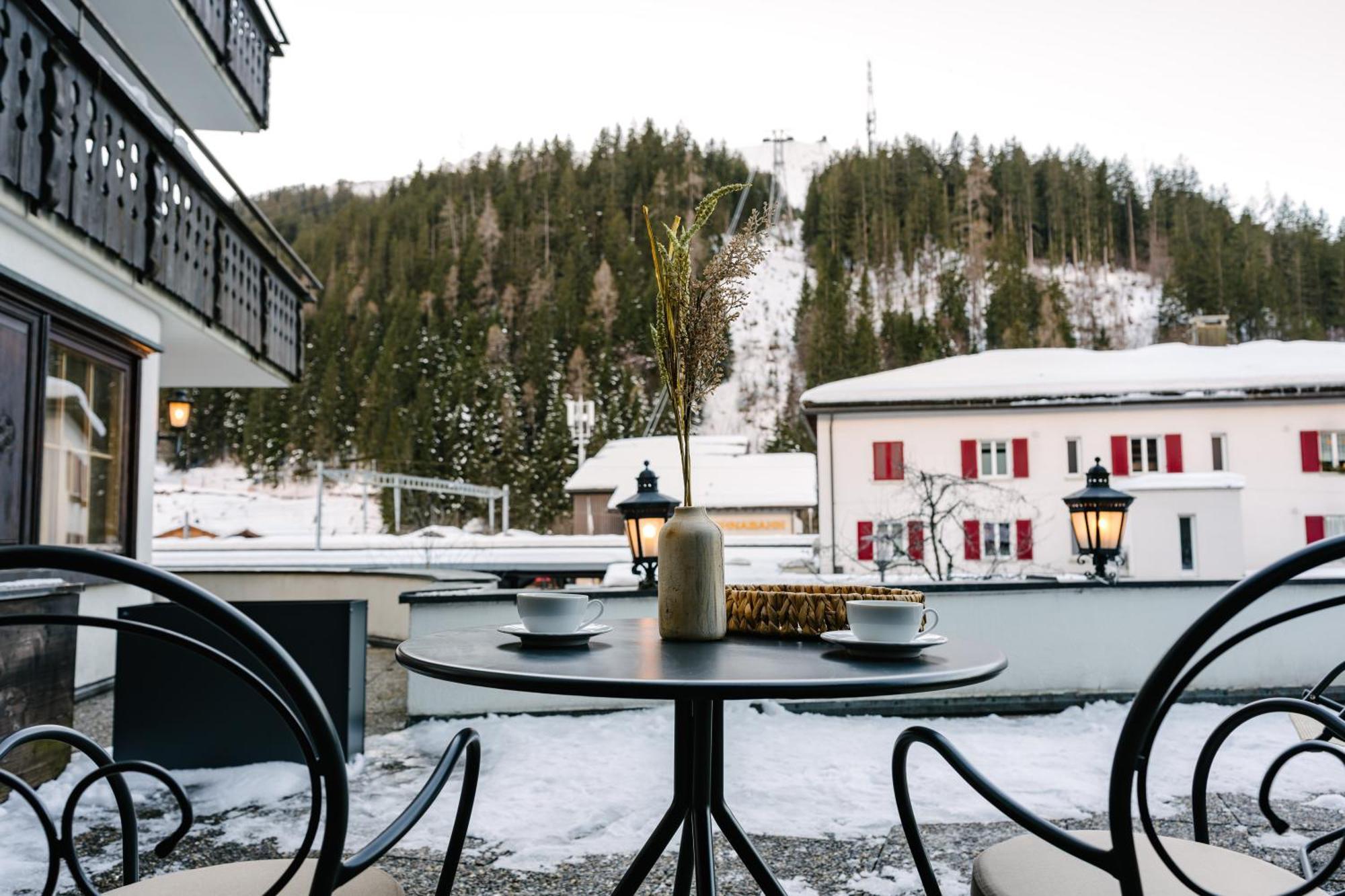 Seven Alpina Boutique Hotel Klosters-Serneus Quarto foto